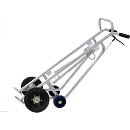 VALLEY CRAFT Valley CraftÂ EZY-Rol 4-Wheel Aluminum Drum Truck - Brakes - Pneumatic Wheels F82960A1